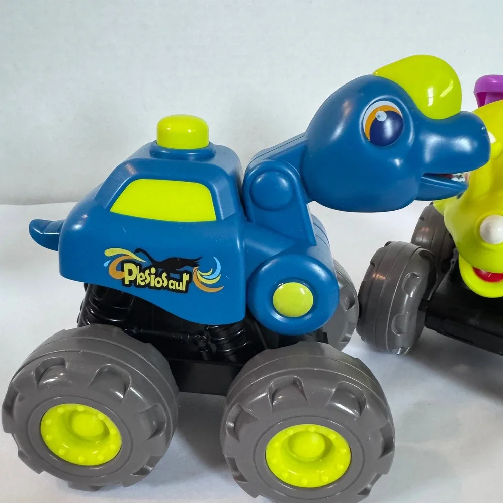 Dinosaur Monster Truck Toy Toddler T-Rex Excavator Triceratops Dump‎ Truck set-3